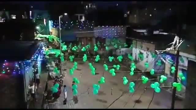 #नानपारा:- नगर में बहुत ही शांति पूर्वक मनाया गया 12 रबी उल अव्वल का त्यौहार