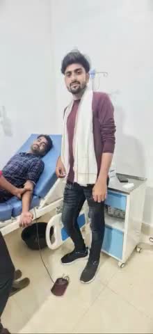#रक्त दान_महादान: पालोजोरी के युवक ने जरूरतमंद महिलाओं को किया रक्तदान.....