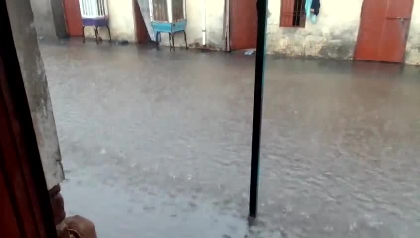 Himachal Pradesh jila Solan@ nalagarh gaon kheda Hui 12 ghanta se barish vah jalva o#samtalks #ad.iqubal4u #