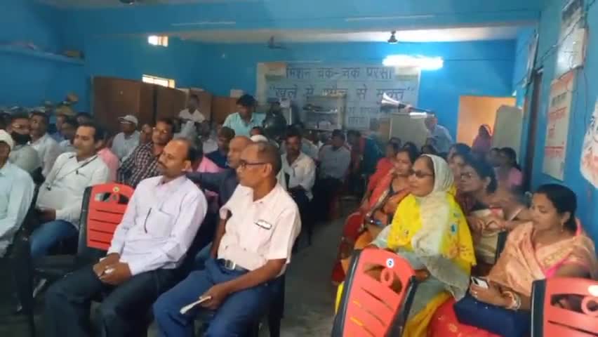 परसा: परसा सत्याग्रह केंद्र में बीडीओ ने एचएम के साथ की बैठक #बीडीओ