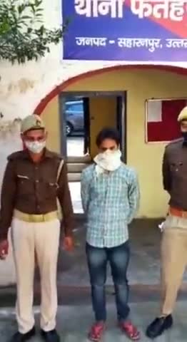 बेहट: नशा तस्कर भटपुरा मोड़ से गिरफ्तार, फ़तेहपुर थाना पुलिस ने एनडीपीएस एक्ट में किया चालान #चरस