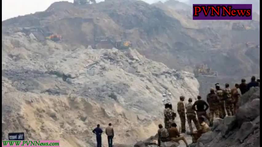खदान के भीतर घुसा कर बैठे हैं 25 लुटेरे, ऊपर पुलिस 36 घंटे से कर रही है इंतजार#pvn_news#पुलिस#लुटेरे