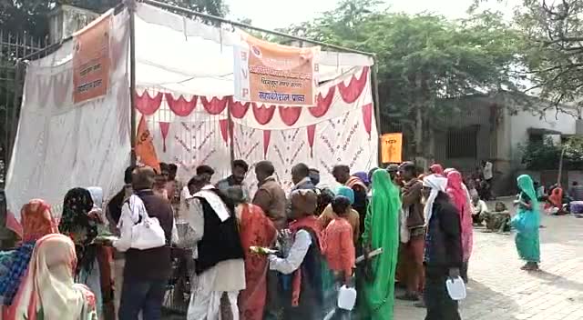 🔥🔥अभाविप चित्रकूट के द्वारा खिचड़ी प्रसाद वितरण का दूसरा दिन🔥🔥 
#abvp_satna
