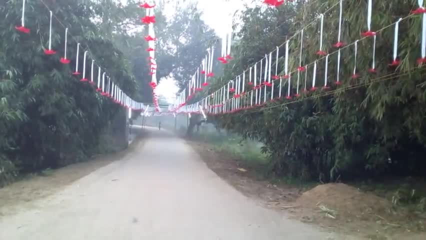 दुल्हिन बाज़ार: #काब देवी स्थान#मंदिर के पास पोखरा पर #छठ पर्व की पूरी#तैयारी कर ली गई है#आज नहाए खाए के साथ इस#त्यौहार की शुरुआत