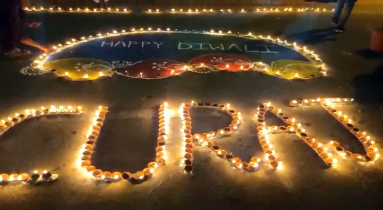 Central university of rajasthan diwali #curaj #centraluniversityofrajasthan #reporternikki
