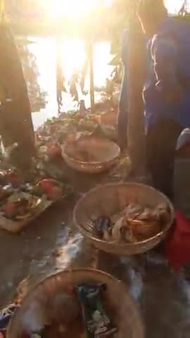 कटिहार: #कटिहार के सिरसा ग्रामीण स्थान में #छठी मैया को संध्या का अर्थ और घाट को पूर्ण रूप से सजाया गया