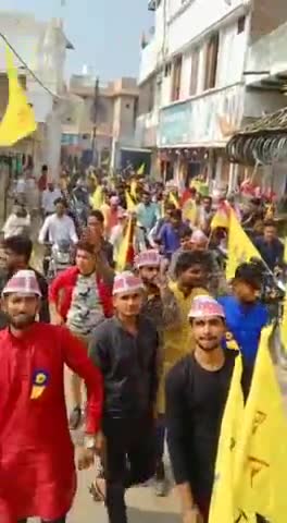 #obcमहासभा पवाई मे सरदार बल्लंब भाई पटेल की जयंती के अवसर पर रैली  ओबीसी समाज के युवाओं ने