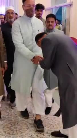 Aimim President Asaduddin Owaisi Today Function Marriage Hall #asaduddin_owaisi