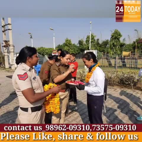 .#DGPHaryana ने हरियाणा में #महिला सुरक्षा को बढ़ावा देने के लिए महीने भर चलने वाली '#जागृति यात्रा' साइकिल रैली को झंडी दिखाकर किया रवाना।ACP #ममता सोदां के नेतृत्व में 16 पुलिस महिला साइकिलिस्ट टीम 25 दिनों में 23 पुलिस जिलों को कवर करते
