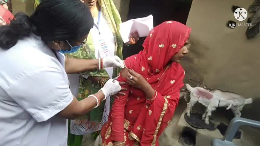 नारायणपुर: प्रखंड में कोरोना संक्रमण से बचने के लिए 800 लोगों को लगाई गई कोरोना वैक्सीन #कोरोना_वैक्सीन
