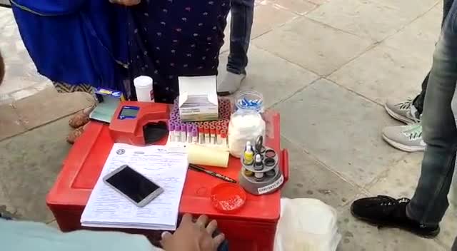रक्तदान के आयोजन की तैयारियों का जायज़ा लेते हुए। #blooddonation #prepration #pac #airindia #jaipurairport #public_app
