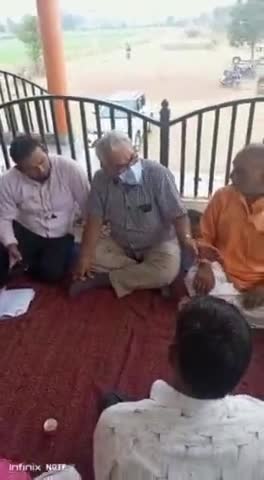 गोगावां: नागझिरी में परियोजना के अफसरों व किसानों की बैठक में बिस्टान नर्मदा उदवहन नहर परियोजना की प्रगति पर चर्चा हुई #सिंचाई