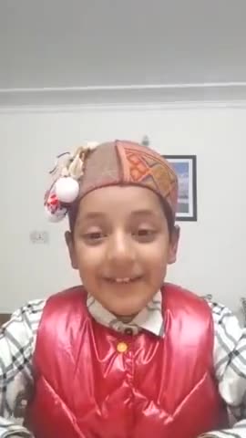 #शिमला #कोटखाई 
का यह बच्चा #अरुणोदय 
केबीसी के मंच पर होगा 
हिमाचल वासियों से एपिसोड देखने की अपील कर रहा है।जरूर देखे