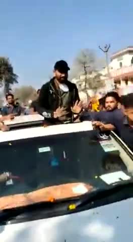 भारतीय क्रिकेटर मोहम्मद शमी रुड़की में कुछ इस तरह से हुआ स्वागत लगाए गए नारे #md sami