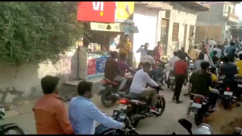 नवलगढ़: डूंडलोद में #नवलगढ़ विधायक डॉक्टर राजकुमार शर्मा का भव्य स्वागत
