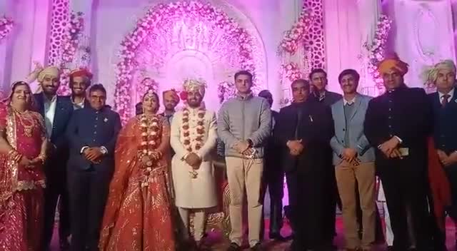 जयपुर: जयपुर सचिन पायलट  ने  कृषि  मंत्री  लाल चंद कटारिया के पारिवारिक वैवाहिक समारोह में शिरकत की#सचिनपायलट