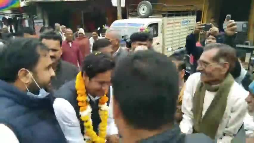 राघोगढ़: आज आगर #विधनसभा के कानड़ शहर में पूर्व कैबिनेट मंत्री राघौगढ़ #विधायक माननीय श्री #जयवर्धन सिंह जी का कार्यकर्ताओं द्वार