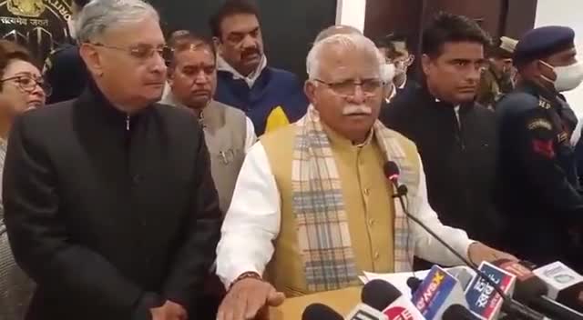 मुख्यमंत्री मनोहर लाल ने खुले में नमाज को लेकर क्या कहा सुनिए . #khattar #nmaj #respect #dharam