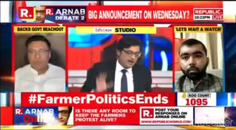 Debate on kisan #kisanprotest