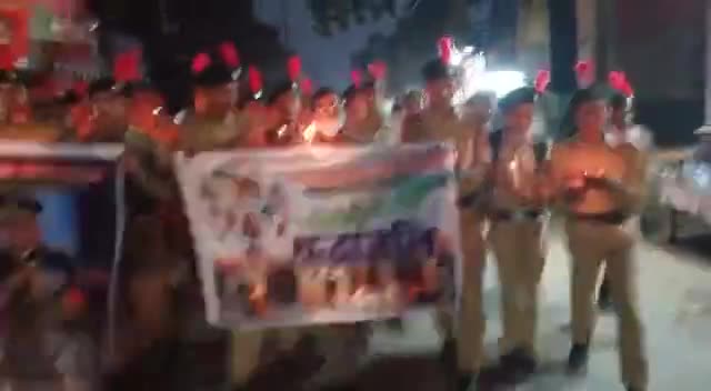 चंदौसी: ncc cadets ne di CDs janral vipin rawat ji ko shraddhanjali#Arvind diwakar