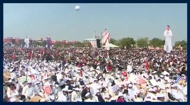#MehangaiHataoRally जयपुर राजस्थान मे केंद्र सरकार के द्वारा अन्धाधुन्ध महगाई के खिलाफ रैली को संबोधित , प्रियंका गांधी