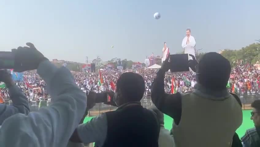 आज जयपुर में भाजपाई हुकूमत की महंगाई के खिलाफ उमड़ा जनसैलाब #mehangaihataorally