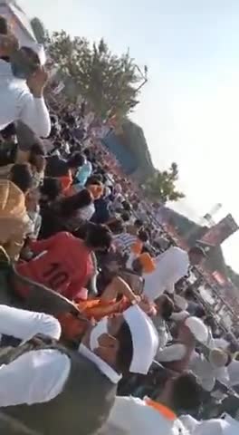 आज इस ऐतिहासिक महंगाई हटाओ महारैली में, उपस्थित होकर बहुत ही गर्व महसूस हुआ है,ये राष्ट्रीय रैली आजादी के बाद पहली बार दिल्ली के बाहर हो रही है, इतिहास बना है जयपुर में रैली होने का बहुत  ही ज्यादा तादाद मै भीड़ इकट्टी हुई 
#MehangaiHataoRal