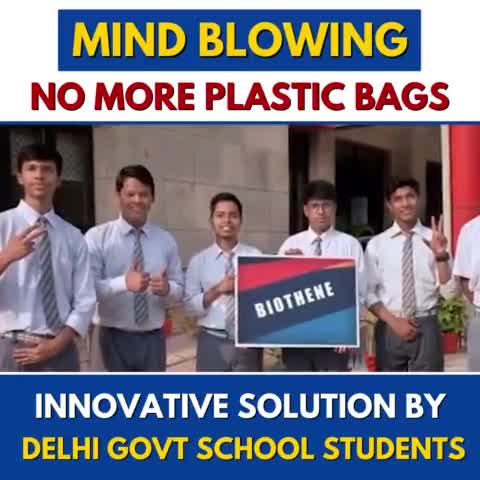 प्लास्टिक का समाधान ?

सैंकड़ों प्रयोगों के बाद, दिल्ली सरकारी स्कूलों के छात्रों के इस Start-up ने अंततः हल निकाला? 🤯

पूरा जानने के लिए #BusinessBlasters का एपिसोड देखिए: