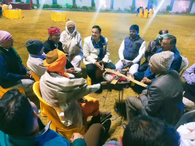 नटेरन: नटेरन क्षेत्र के पूर्व विधायक रुद्ध प्रताप सिंह शादी समारोह में हुए #शामिल