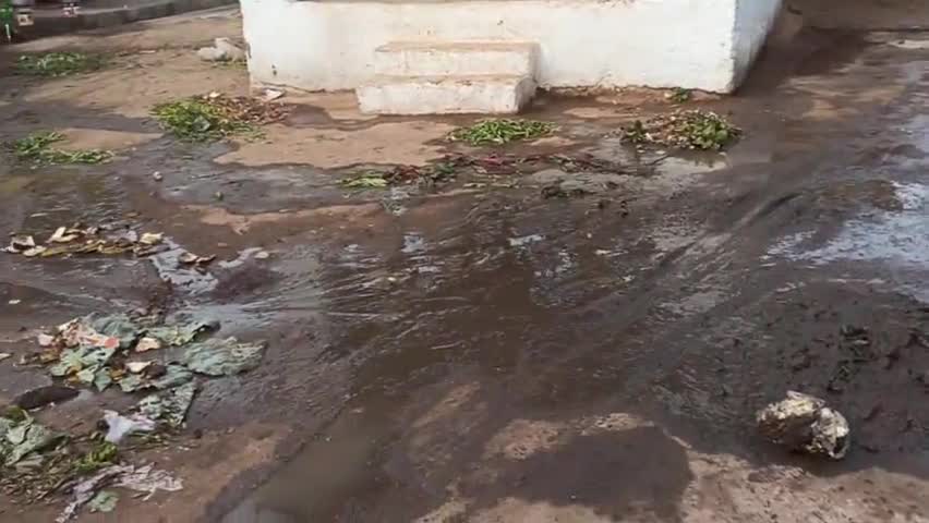 खंडवा: ग्राम अमलपुरा बस स्टेशन@##गंदी वाड़ा_मुद्दा