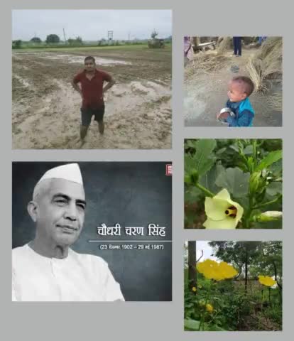 #किसान_दिवस की हार्दिक बधाई एवं ढेरों शुभकामनाएं 
किसान नेता #चौधरी_चरण_सिंह जी के #जयंती पर  सादर नमन