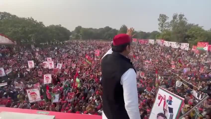 #बाइस_में_बाइसिकल #समाजवादी_विजय_यात्रा