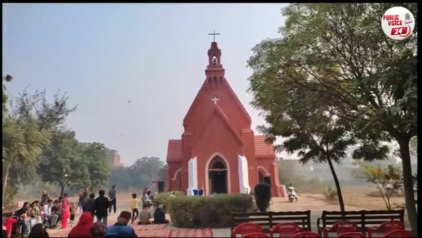 सिरसा: देखे शहर की इस चर्च में कैसे बनाया गया, क्रिसमस का फेस्टिवल, क्या था अलग, इस बार।।  #publicvoice24 #sirsabreaking
