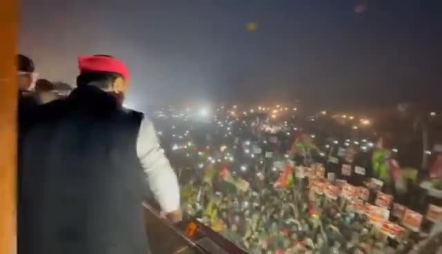 उमड़ा जनसैलाब बता रहा है कि बदलाव होने जा रहा है!

#समाजवादी_विजय_यात्रा

#उन्नाव