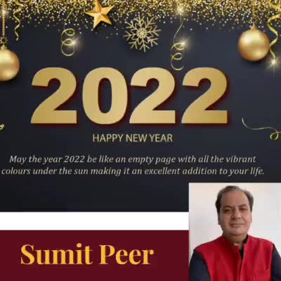 Wishing you all a happy and prosperous #NewYear2022!
May the new year be filled with lots of positives, joy and peace.