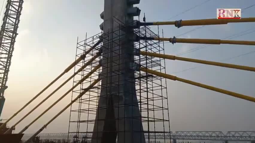बरौनी: Simariya Ghat Six Line Bridge Sp Singla Construction Pvt Ltd, Simariya Ghat #Bihar #Begusrai #Brauni #Patna
