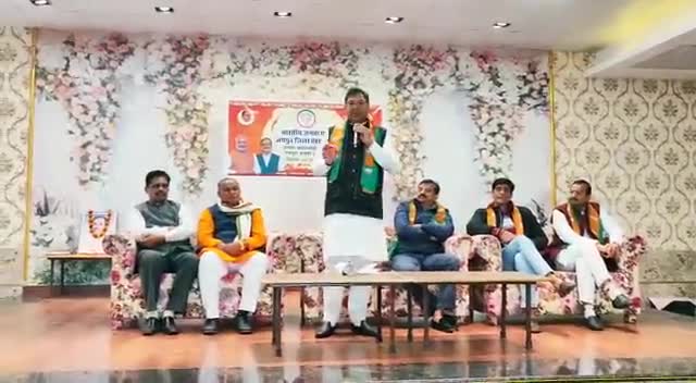 भाजपा प्रदेश स्तरीय मण्डल प्रशिक्षण शिविर में #आमेर विधानसभा के #रामपुरा-डाबड़ी मण्डल में #प्रभारी  के नाते भाग लिया व विचार रखे।
