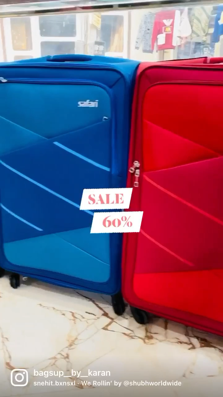 Ganpati bags railway gate kaithal 
8572021218 karan sharma
#kaithal #sale #discount #bag #suitcase #kaithalcity