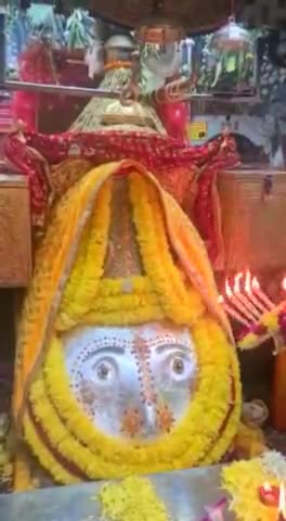 ज्ञानपुर: 🙏🌹।।जय श्री कालका माँ।।🌹🙏
  #आजसुबह के आरती श्रृंगार दर्शन# 
      #06जनवरी 2022 गुरूवार#