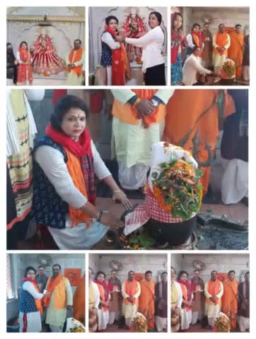 #मोदी_जी_जियो_हजारो_साल 
#ModiJiJiyoHazaroSaal

आज अपने बोकारो चास अम्बे  मंदिर में अपने महिला बहनों के साथ  #हवन कर मा.प्रधानमंत्री नरेंद्र मोदी जी के दीर्घायु होने की कामना की ।