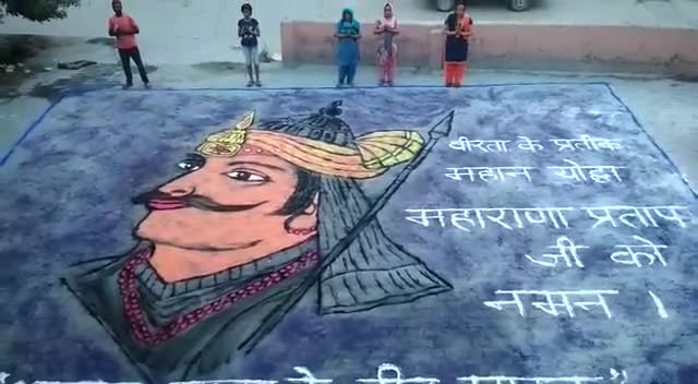 #महाराणाप्रताप जी की पुण्यतिथि पर गाँव #Bhadana #Jhajjar #Haryana की चौपाल से बेटी अंशुल शर्मा व उनके पिता मुकेश शर्मा क