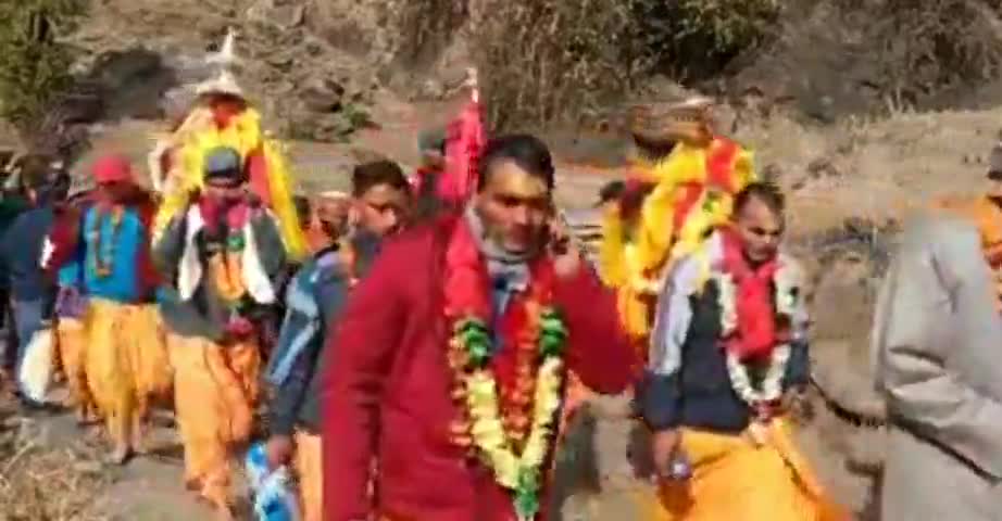 रुद्रप्रयाग: मध्यमहेश्वर घाटी के सीमांत गांव गड़गू में जाख राजा मेले की तैयारियां पूरी #रुद्रप्रयाग #देवभूमि #मध्यमहेश्वर