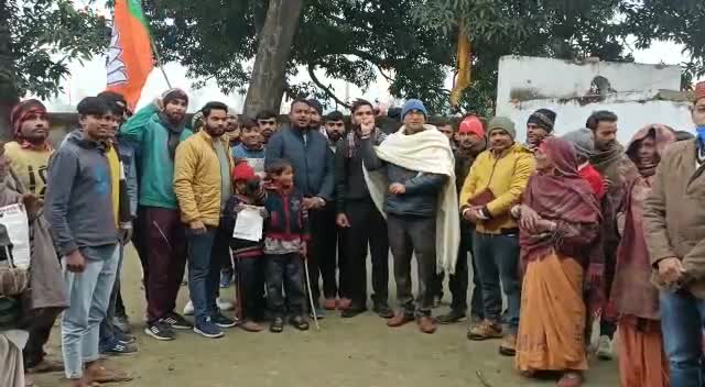 बाजपुर: "लक्ष्य अटल था ,अटल ही रहेगा" 
"वोट कमल था ,कमल ही रहेगा ..!!! #vote4bjp 
#देवभूमि_दा_धामी