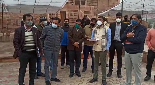 जिला #कलक्टर ने #गणतंत्र_दिवस समारोह की तैयारियों का लिया जायजा