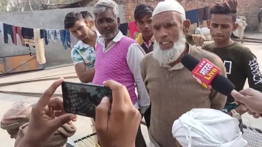 #धनौरा_विधानसभा में मुस्लिम समाज ने वीर सिंह का विरोध किया।