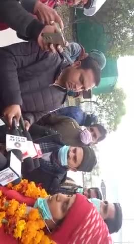 #NDS पार्टी के प्रतिभागी शीला राय जी के पिरान कलियर विधानसभा से आज नामांकन होने के बाद मीडिया ने लिया बाइट न्यूज़।