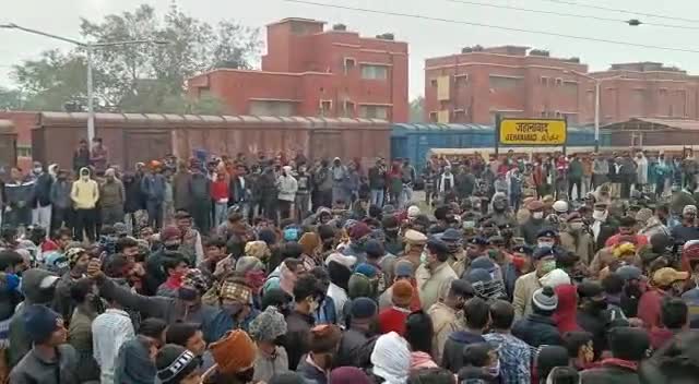 जहानाबाद: #rrb_ntpc students द्वारा गया गए राष्ट्र गान#jehanabad_bihar  #repablicday