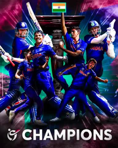 #u19cwc अंडर 19 वर्ल्ड कप फाइनल में भारत ने इंग्लैंड को 4 विकेट से हराया। यह भारत का पांचवां #U19WorldCup खिताब है।
