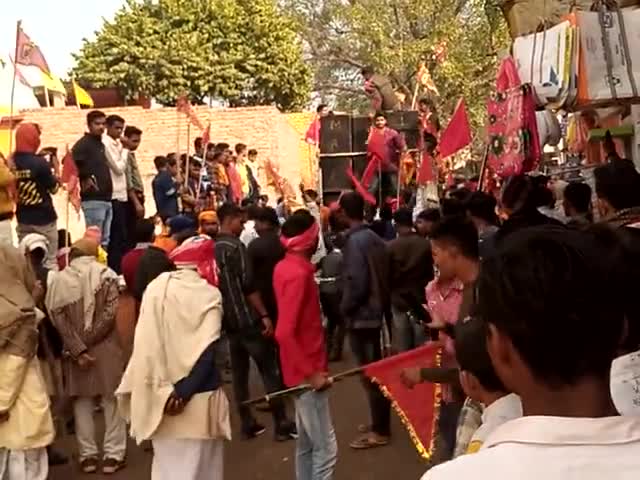 #ब्रह्मपुर में आज बजरंगबली बाली का यात्रा निकाला गया ।