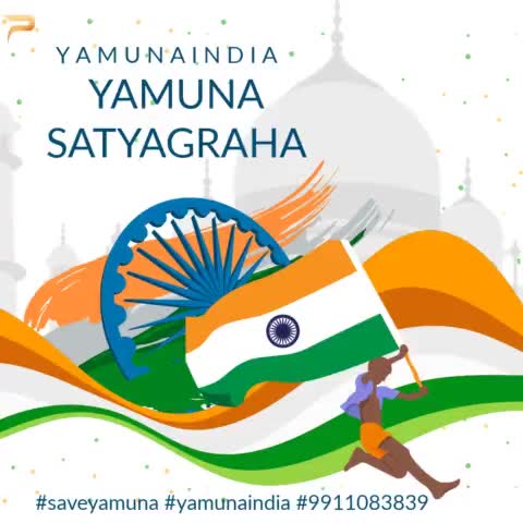 please join save yamuna Satyagraha mission for our environment #saveyamuna #yamunaindia #delhi